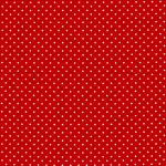 apró pöttyök - small polka dot in red - európai pamut puplin méteráru