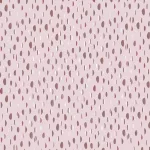 ovális pöttyök - organic - beans in old rose - designer biopamut méteráru