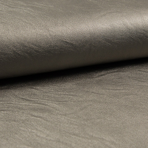 metallic leather - taupe - textilbőr méteráru