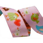 happi birds - szövött szalag