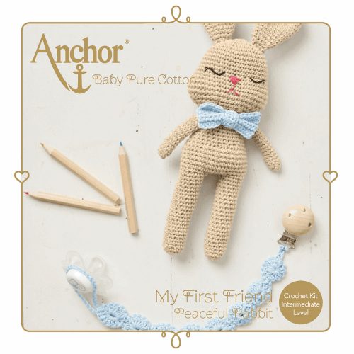 peaceful rabbit - horgoló / amigurumi készlet