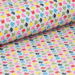 toadstools in grey - mintás jersey méteráru