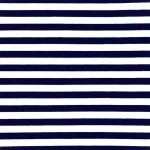 stripes navy and white - mintás jersey méteráru