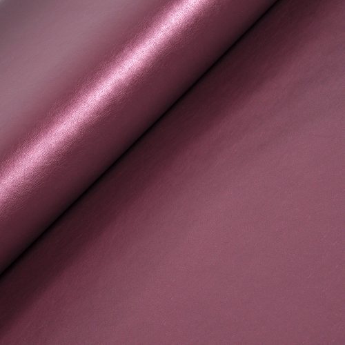 metallic berry - egyszínű, kopásálló műbőr méteráru
