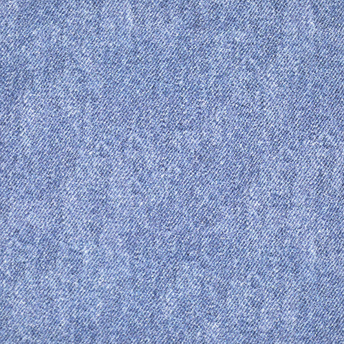 light blue jeans - french terry - farmer mintázatú elasztikus BIOPAMUT hurkolt futter méteráru
